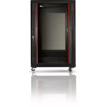 GETFORT 19 inch 15U 600x600 staande rackkast zwart