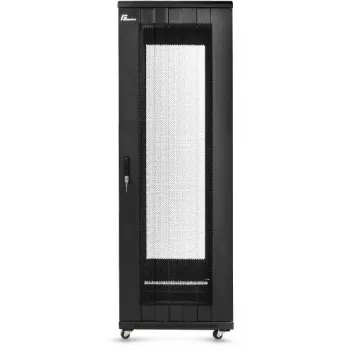 GETFORT 19 inch 42U 600x1000 staande kast geperforeerd zwart