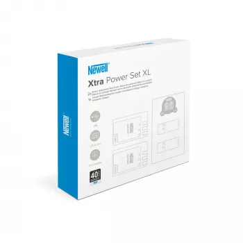 Newell DL-USB-C Dual-Channel oplader en 2 SPJB1B accu's voor GoPro 8