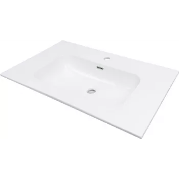 DEANTE keramische inbouw wastafel - 80 cm