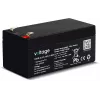 VOLTAGE AGM accu 12V 3,5Ah VE12-3.5 (6-9 jaar levensduur)