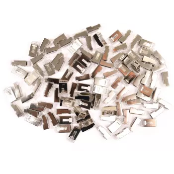 GETFORT RJ45 Cat.6 afgeschermde stekker 8P8C met draadgeleider (100 stuks)
