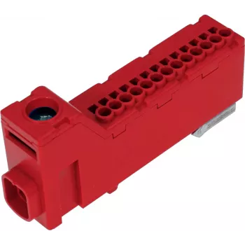 PAWBOL LZB E.4136CZ schroefloze rijgklem 12-polig rood 450V 24A