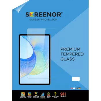 SCREENOR gehardglas displaybescherming voor Samsung Galaxy Tab A9+ 11 inch (1 verpakking)