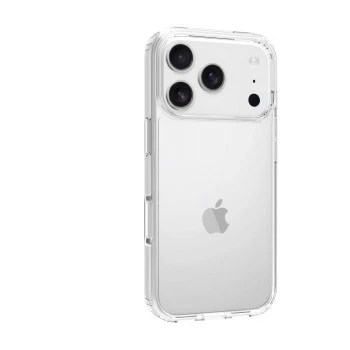 SCREENOR Bumper Case voor Apple iPhone 17 Pro, Transparant