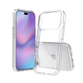 SCREENOR Bumper Case voor Apple iPhone 17 Pro, Transparant