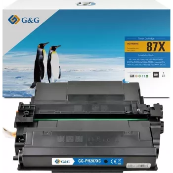 G&G XL tonercartridge compatibel met HP 87X (CF287X)