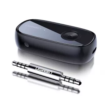 UGREEN Bluetooth 5.0 audioreceiver AUX aptX, aptX LL mini-hoofdtelefoonaansluiting zwart (70304)