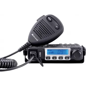 Midland M-Mini AM/FM multi USB mobiele CB-radio