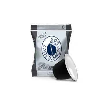 Caffè Borbone Respresso Miscela Nera koffiecapsules 100 x 5g voor Nespresso OriginalLine