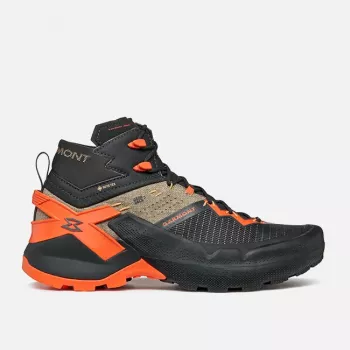 Garmont 9.81 Onyx Mid GTX approachschoenen - Raven Black/Pale Beige, EU 46