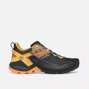 Garmont 9.81 Onyx GTX approacheschoenen voor dames - Raven Black/Mock Orange, maat 37