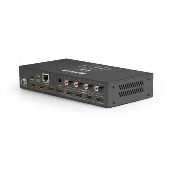 Wyrestorm 4x4 4K HDMI-matrixswitcher met schalende uitgangen