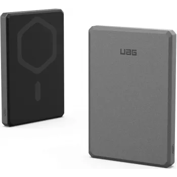 Urban Armor Gear UAG Ultra Slim Rugged powerbank magnetische draadloze oplader 5000 mAh 20W zwart