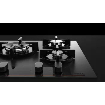 TEKA GBC 75-G1 gaskookplaat, 5 branders, zwart, inbouw, aardgas/vloeibaar gas