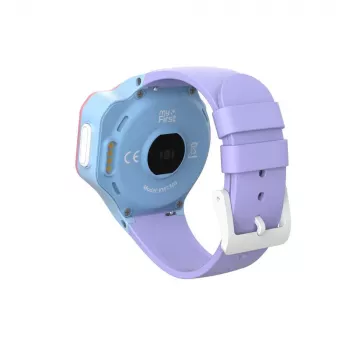 MYFIRST smartwatch voor kinderen 4G LTE GPS videobellen SOS IPX8 R1S paars