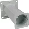 KOPOS KEZ_KB elektro-installatiedoos voor gevelisolatie, 120x120 mm, grijs/oranje