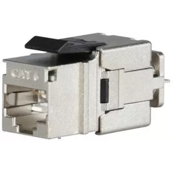 SOLARIX Cat.6 STP FTP RJ45 keystone module toolless zilver