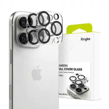 Ringke Camerabescherming 2-pack voor iPhone 16 Pro / 16 Pro Max Helder