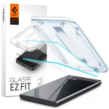 Spigen Glas.tR EZ Fit Tempered Glass Screen Protector voor Samsung Galaxy S24 Ultra - 2 Pack