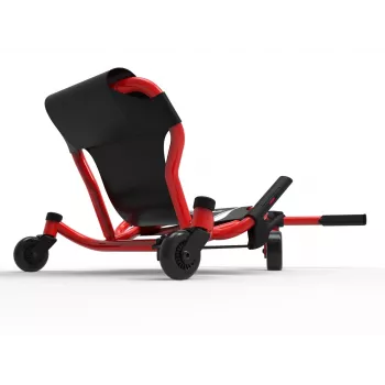 EzyRoller Spinner X ride-on go-kart - voetbediend met 360°-draaiing - rood