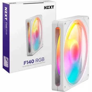NZXT F140 RGB White 140mm PWM-ventilator met adresseerbare RGB