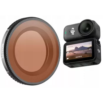 SUNNYLIFE 2-in-1 hybride ND32 + CPL-filter voor DJI Osmo Nano + case
