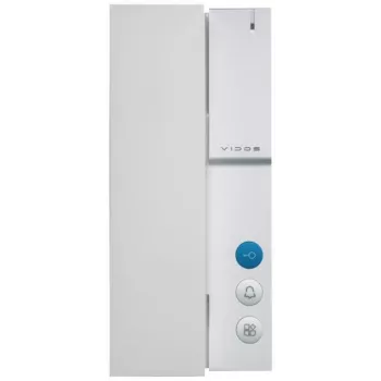 VIDOS 2IP U210-W unifon IP video-deurstation met 7 inch touchscreen, PoE, wit