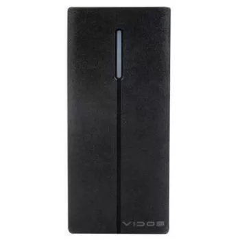 VIDOS ZS46 RFID proximity-kaartlezer, 125 kHz, Wiegand, IP65, zwart