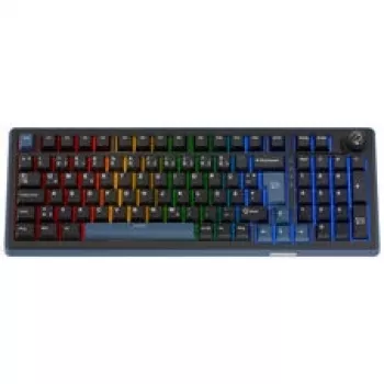 Ducky OK-M 98 gaming-toetsenbord, 98%-layout, hot-swap, RGB-verlichting, ISO, KTT tactile switches, zwart