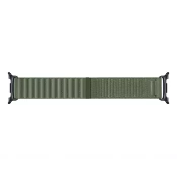 Samsung Fabric Band S/M voor Galaxy Watch 8/9, Olive