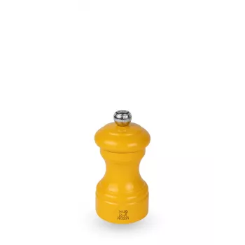 Peugeot Bistro pepermolen 10 cm saffraangeel gelakt beukenhout