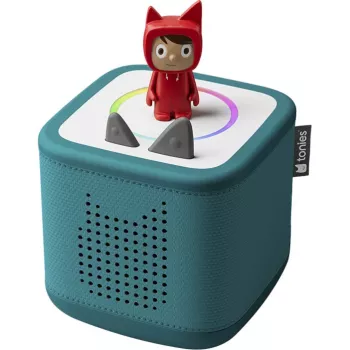 Toniebox 2 zeegroen startset met rode creatieve Tonie
