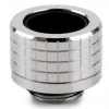 Thermal Grizzly DeltaMate slangkniestuk, messing - glansnikkel, voor 14 mm harde slangen, G1/4 inch schroefdraad