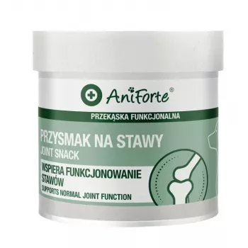 ANF ANIFORTE Joint Snack hondensnack 50g – glucosamine, chondroïtine, groenlipmossel, MSM & hyaluronzuur – natuurlijke gewrichtsondersteuning voor honden