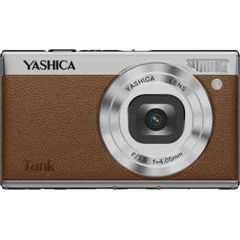 Yashica Tank compacte digitale camera, bruin