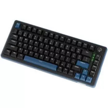 Ducky OK-M 75 gaming-toetsenbord, 75%, hot-swappable, RGB, ANSI - KTT Baby Blue-switches
