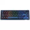 Ducky OK-M 65 gaming-toetsenbord, 65%, hot-swappable, RGB, ANSI - KTT Wine Red-switches