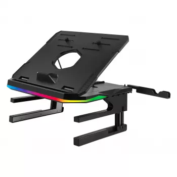Enermax Aeolus notebook-koelstandaard met 250mm ventilator en 4-poorts USB-hub