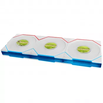 Lian Li UNI FAN TL120 LCD FLEX Wireless ARGB 120mm PWM behuizingsventilator 3-pack wit