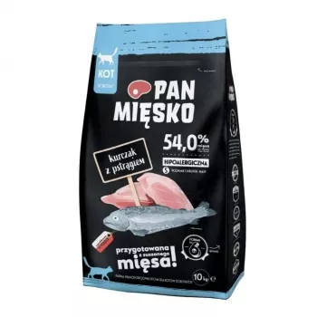 Pan Mięsko Chicken with Trout S droogvoer voor katten, 10 kg