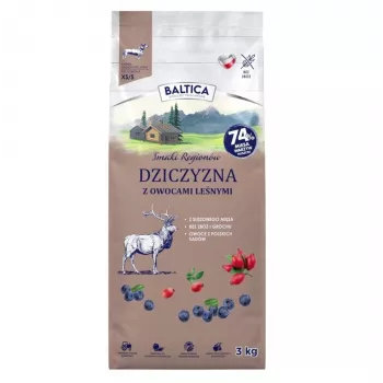 BA5 BALTICA Flavours of Regions wild met bosbessen droogvoer voor kleine rassen 3kg