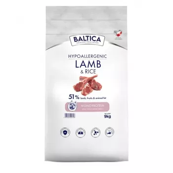 BALTICA Nutraceutic Adult lam & rijst Small Breed mono droogvoer voor honden 9kg