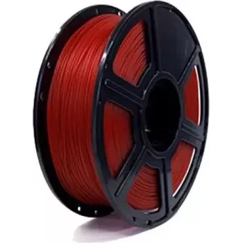 FlashForge PLA 1,75 mm transparant rood 1 kg 3D-printerfilament