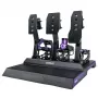 Conspit CPP-Lite 3-pedaalset met load-cell-rem, Hall-effect-gas en koppeling, CNC-aluminium, USB, PC