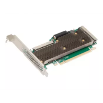 Broadcom MegaRAID 9760W-32i PCIe 5.0 x16 NVMe/SAS RAID-controller, 32 interne poorten, 8GB cache, low-profile