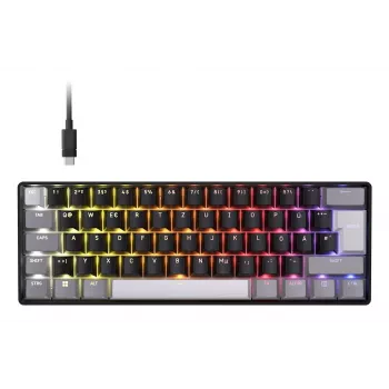 Corsair CLIPPER PRO MINI 60 Hall Effect 60% bedraad USB magnetische switches QWERTZ zwart gaming-toetsenbord