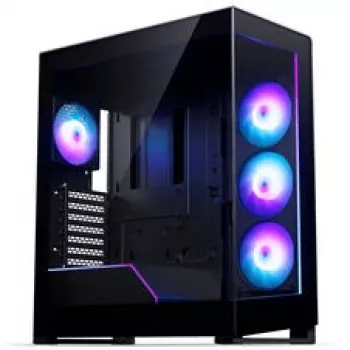 Phanteks NV5X mid-tower pc-behuizing, E-ATX, gehard glas, ARGB, zwart