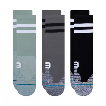 Stance Franchise Crew hardloopsokken 3-pack – veelkleurig, maat L