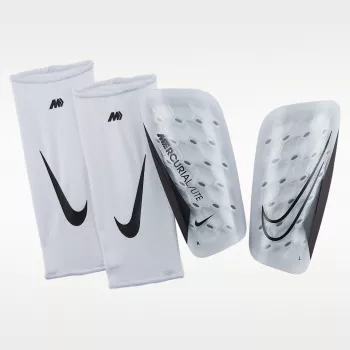 Nike Mercurial Lite voetbal-scheenbeschermers wit DN3611-100 maat XL